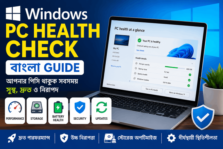 Windows PC Health Check Bangla Guide