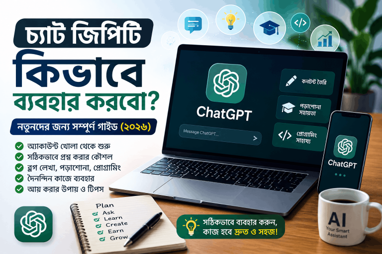 চ্যাট জিপিটি কিভাবে ব্যবহার করবো
